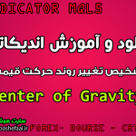 دانلود اندیکاتور تشخیص تغییر روند Center of Gravity مخصوص بورس و فارکس