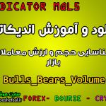 دانلود و آموزش اندیکاتور Bulls_Bears_Volume برای شناسایی حجم و ارزش معاملات بازار مخصوص متاتریدر 5