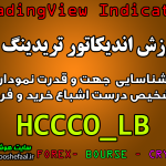 آموزش اندیکاتور HCCCO_LB برای شناسایی جهت و قدرت نمودار و تشخیص درست اشباع خرید و فروش مخصوص تریدینگ‌ویو