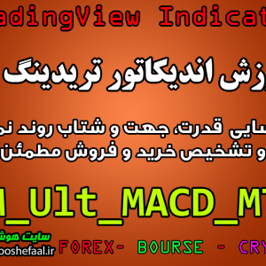 آموزش اندیکاتور CM_Ult_MACD_MTF برای شناسایی قدرت، جهت و شتاب روند نمودار و تشخیص خرید و فروش مطمئن مخصوص تریدینگ‌ویو