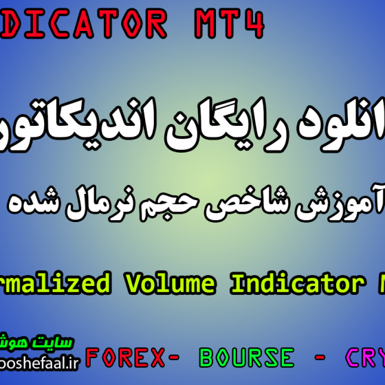 دانلود رایگان  اندیکاتور و آموزش  شاخص حجم نرمال شده Normalized Volume مخصوص فارکس و ارزدیجیتال MT4