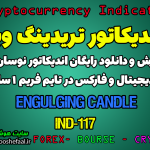 دانلود رایگان و آموزش اندیکاتور نوسان گیری Engulfing Candle برای ارز دجیتال و فارکس در تریدینگ ویو تایم فریم 1 ساعت