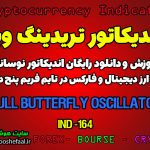 اندیکاتور عالی معاملات اسکالپ Hull Butterfly Oscillator برای ارزدیجیتال در تریدینگ ویو تایم فریم 5 دقیقه