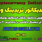 اندیکاتور اسکالپ ArcTan Oscillator برای ارزدیجیتال در تریدینگ ویو تایم فریم 30دقیقه