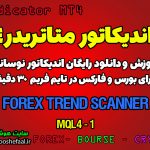 اندیکاتور بسیار خوب Forex Trend Scanner مخصوص بورس و فارکس برای متاتریدر4