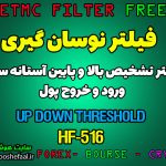 فیلتر تشخیص بالا و پایین آستانه سهم و ورود و خروج پول کد HF-516 برای بورس ایران tsetmc