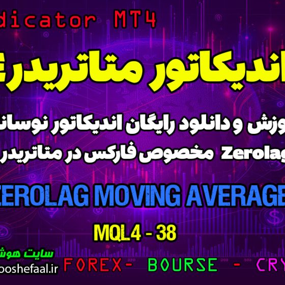 آموزش و دانلود رایگان اندیکاتور Zerolag Moving Average مخصوص فارکس در متاتریدر 4