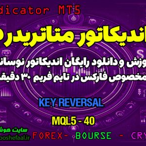 آموزش و دانلود رایگان اندیکاتور Key Reversal مخصوص فارکس در متاتریدر 5