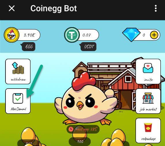 آموزش کسب درآمد دلاری از ربات تلگرامی کوین اگ | Coinegg BOT