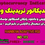 دانلود اندیکاتور RSI برای تریدینگ ویو و ارزدیجیتال | Rainbow Adaptive RSI TradingView