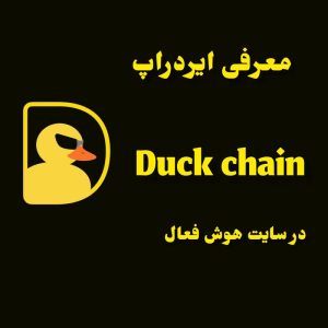 آموزش کسب درآمد دلاری از ایردراپ  تلگرامی داک چین | Duck Chain Airdrop