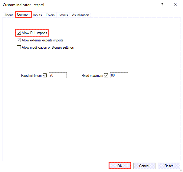 دانلود اندیکاتور RSI برای متاتریدر 4 | Step RSI MT4