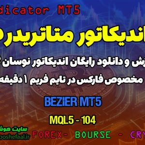 دانلود اندیکاتور میانگین متحرک کلاسیک برای فارکس | Bezier MT5