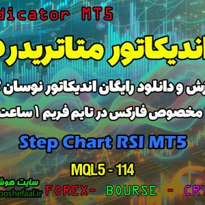 دانلود اندیکاتور آر اِس آی RSI برای فارکس | Step Chart RSI MT5