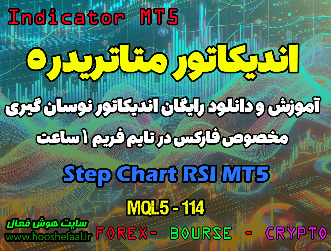 دانلود اندیکاتور آر اِس آی RSI برای فارکس | Step Chart RSI MT5