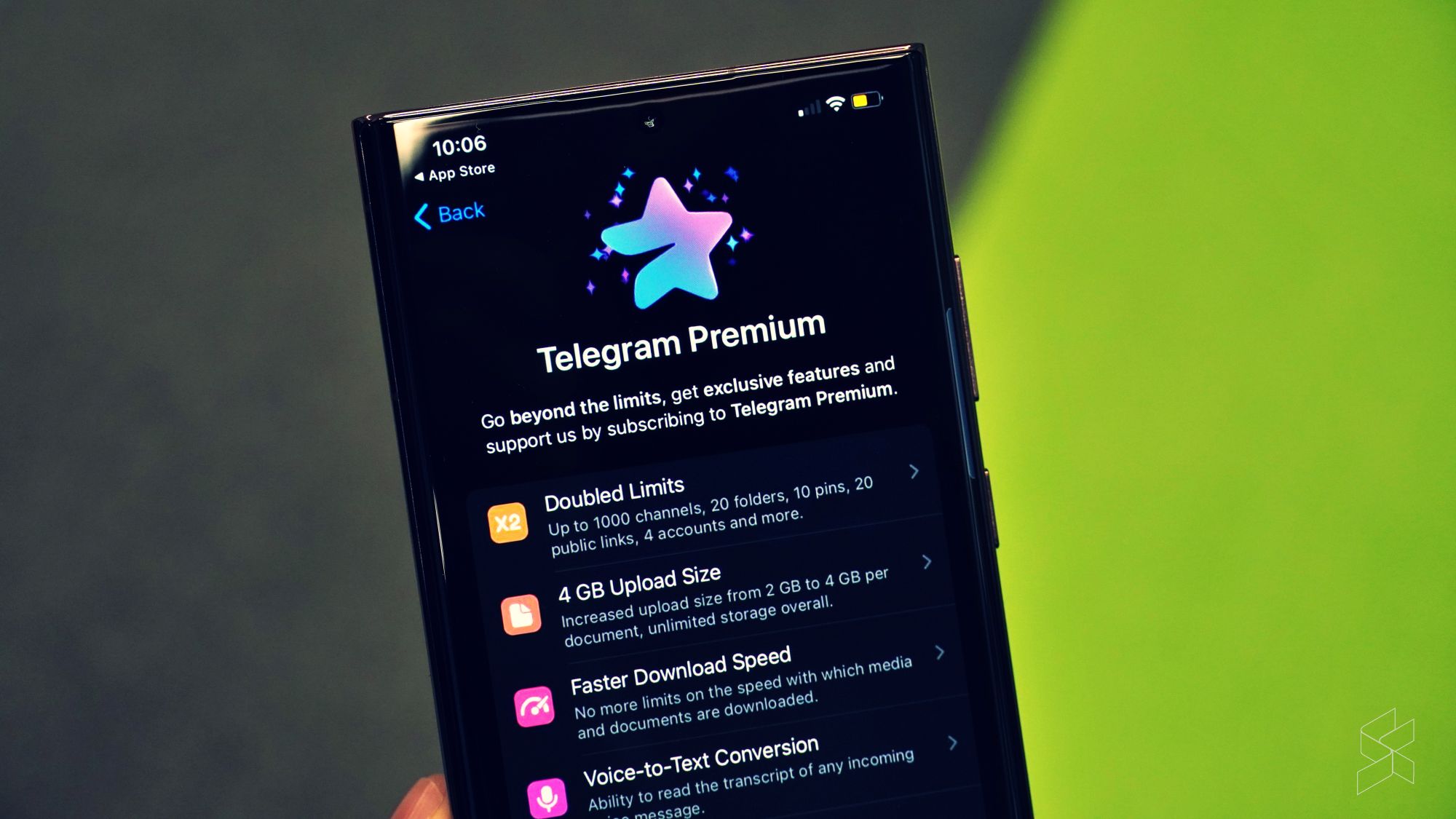 خرید اکانت تلگرام پرمیوم Telegram Premium