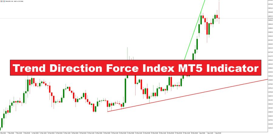 دانلود اندیکاتور Trend Direction Force Index | استراتژی‌های معاملاتی با اندیکاتور نیروی جهت روند TDFI در MT5