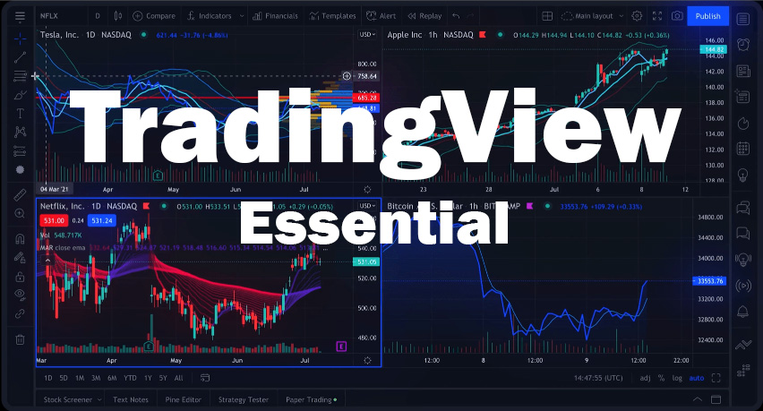 خرید اکانت تریدینگ ویو TradingView - خرید اکانت اسنشیال، پرو