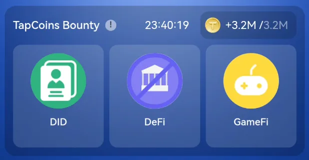 کارت روزانه تپ کوین کمبو روزانه تپ کوین 1 آبان 1403 کمبو روزانه TapCoins Bounty تاریخ 22 اکتبر ۲۰۲۴