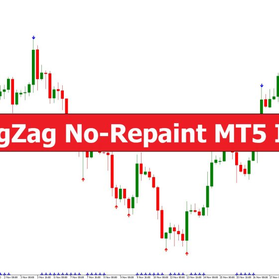 دانلود اندیکاتور فراکتال زیگزاگ Fractal ZigZag No-Repaint MT5 | برای شناسایی روند و نقاط برگشتی