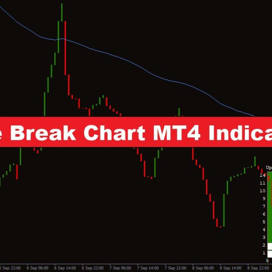 دانلود اندیکاتور نمودار خطی Line Break Chart MT4 | تجزیه و تحلیل حرکات قیمت