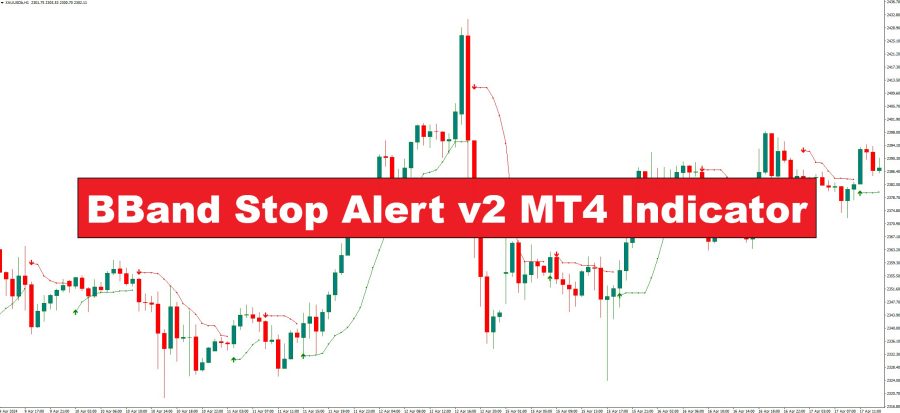 دانلود اندیکاتور نوسان گیر BBand Stop Alert V2 در متاتریدر4