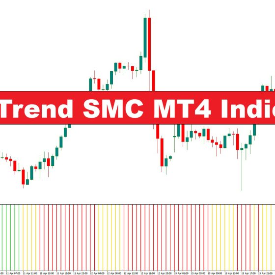 دانلود اندیکاتور روند یاب Flat Trend SMC در متاتریدر4