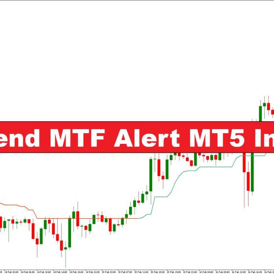 دانلود اندیکاتور هشدار چندزمانه Supertrend MTF Alert MT5 در بازار فارکس