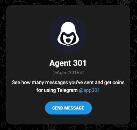 همه چیز درباره ایردراپ ایجنت Agent 301 - کسب درآمد و دریافت توکن‌های ارزشمند!