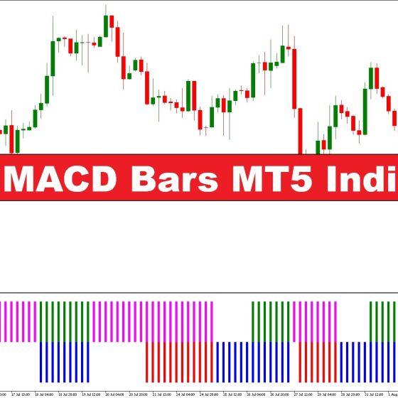 دانلود اندیکاتور نوسان گیر MTF MACD Bars در متاتریدر 5