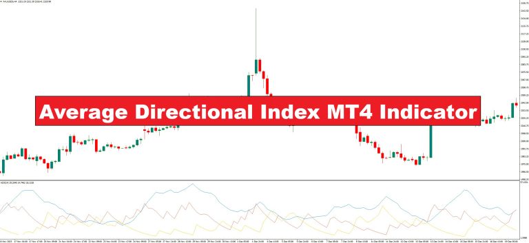 دانلود اندیکاتور جهت‌گیری میانگین Average Directinal Index ADX در متاتریدر4 – ابزاری برای شناسایی روند ها