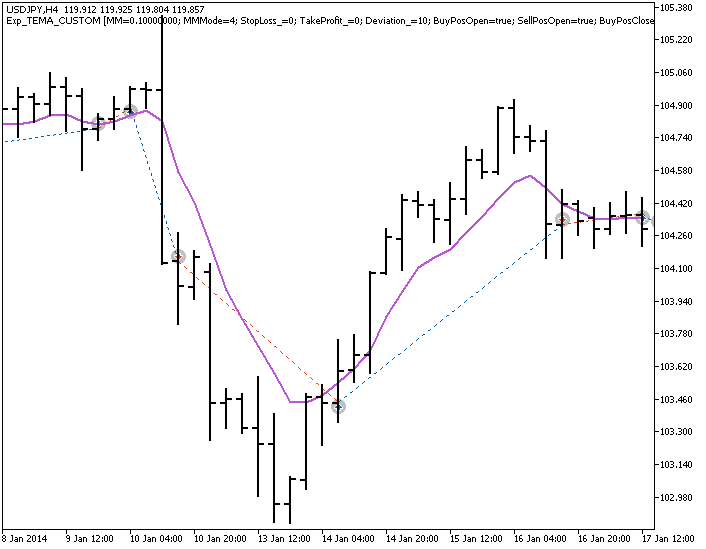 دانلود اکسپرت معاملاتی Exp TEMA CUSTOM در متاتریدر 5