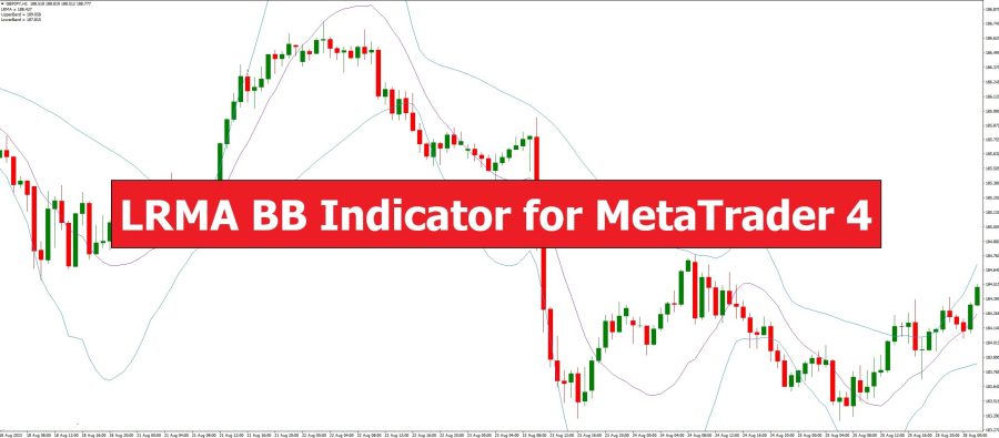 اندیکاتور ترکیبی باند بولینگر LRMA BB برای متاتریدر 4