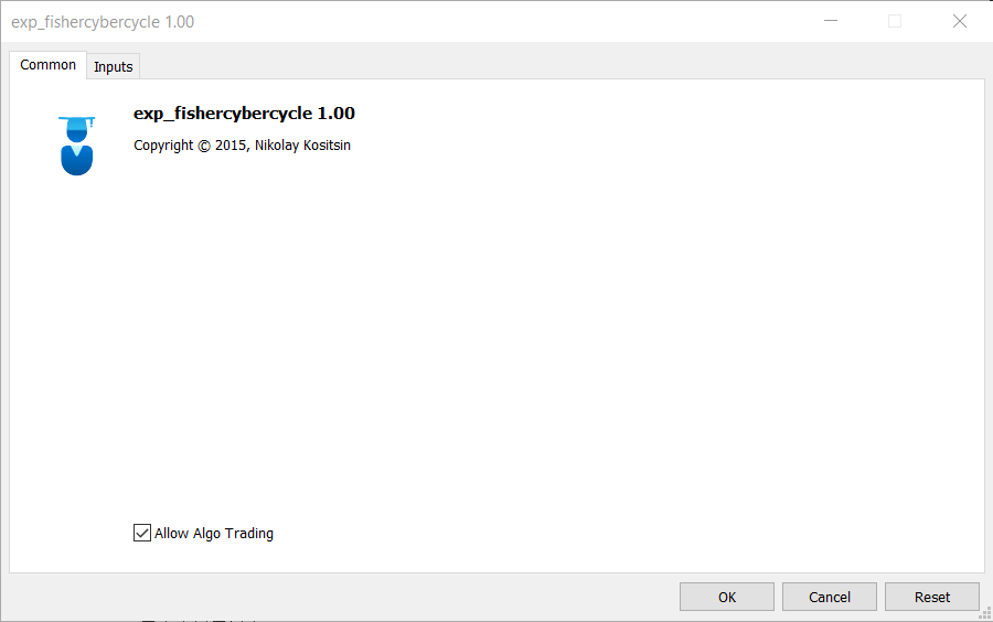 دانلود اکسپرت معامله گر Exp FisherCyberCycle در متاتریدر 5