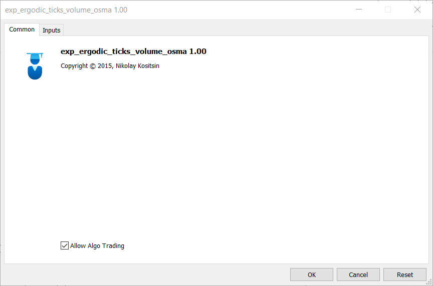 دانلود اکسپرت Exp Ergodic Ticks Volume OSMA برای متاتریدر 5