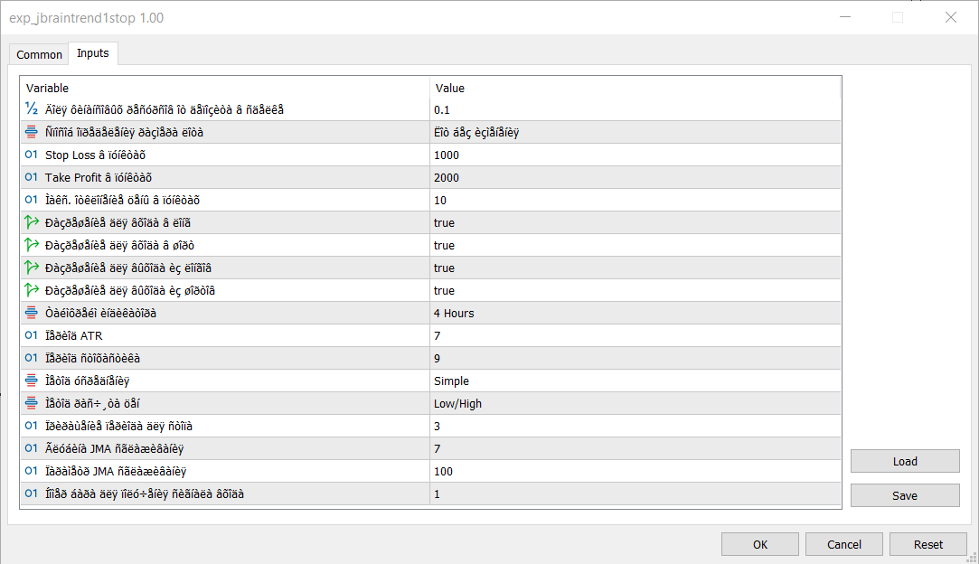 دانلود اکسپرت دستیار معامله‌گر Exp JBrainTrend1Stop در متاتریدر 5